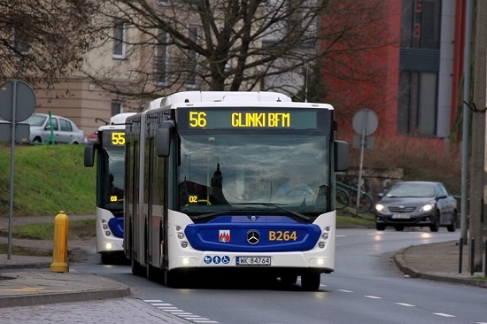 2-01-2023 Bydgoszcz autobus-Mobilis linia-56-kierunek-Glinki-BFM-SF