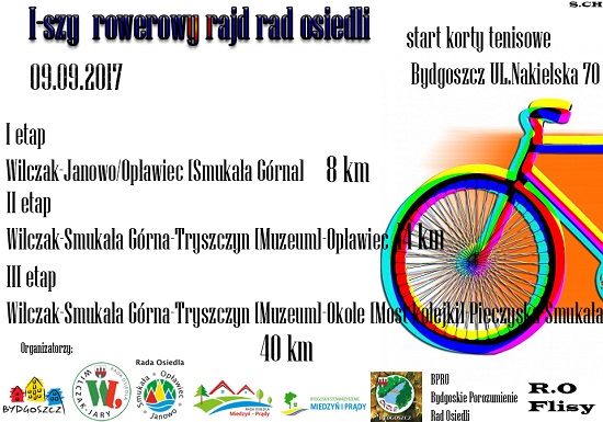 Plakat Rajd Rowerowy Official
