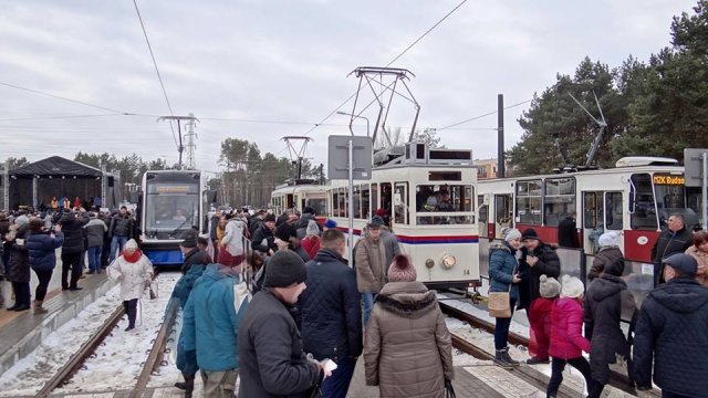 Otwarcie \"nowej linii 3\" Wilczak - Fordon