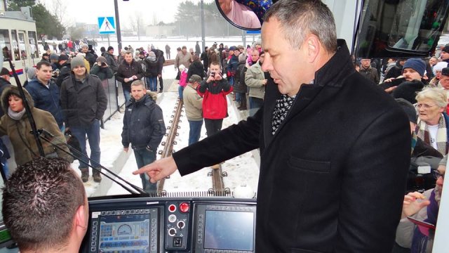 Otwarcie \"nowej linii 3\" Wilczak - Fordon