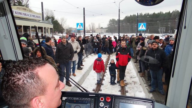 Otwarcie \"nowej linii 3\" Wilczak - Fordon